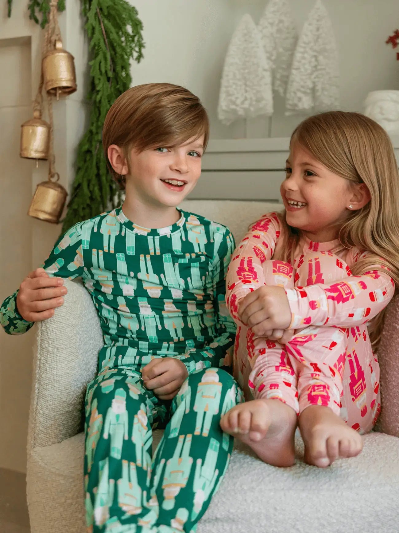 Green Nutcrackers Two Piece Set