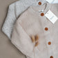 Oatmeal Cardigan *Embroidery Included