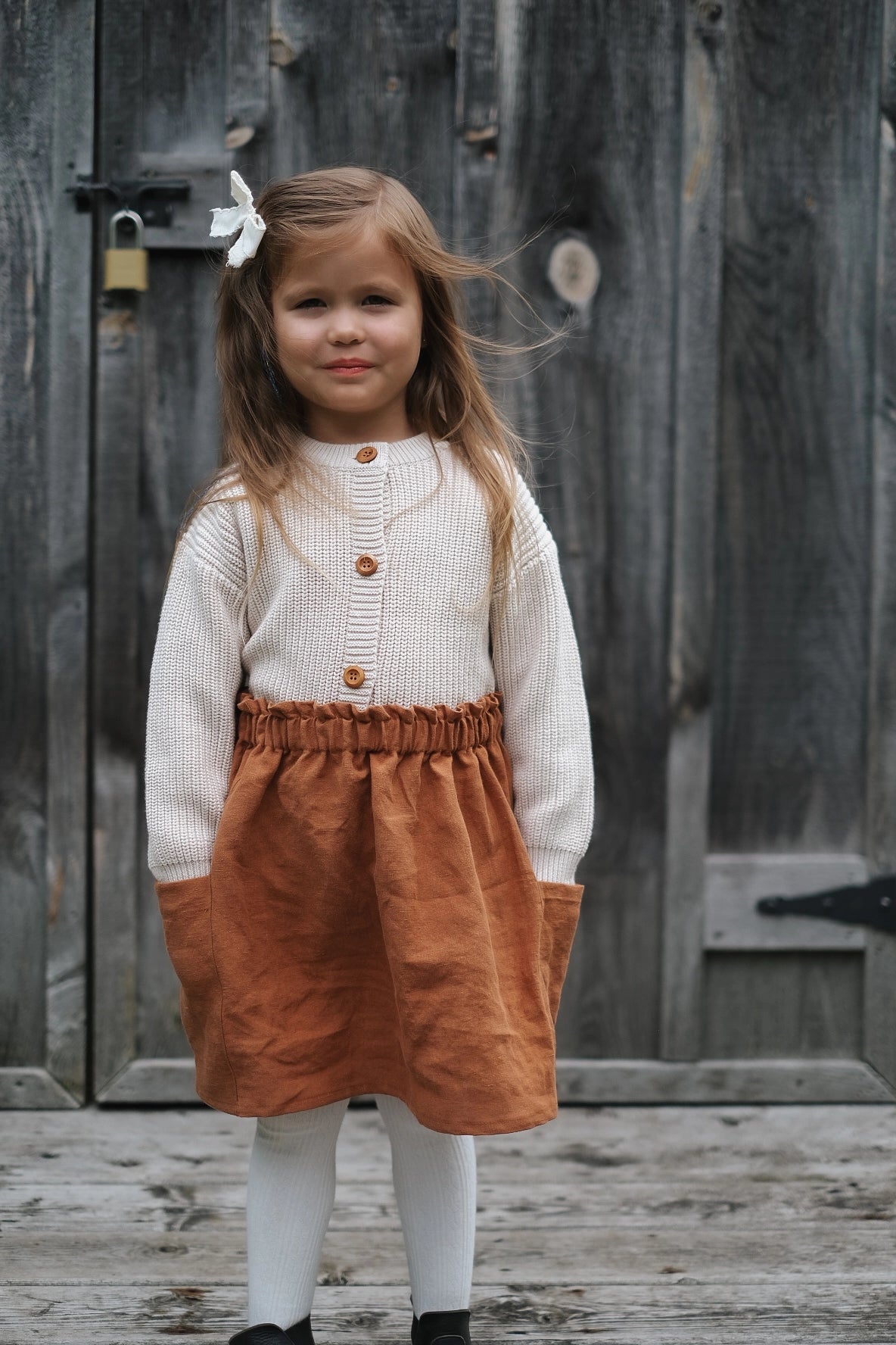 Oatmeal Cardigan *Embroidery Included