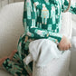 Green Nutcrackers Zip Romper